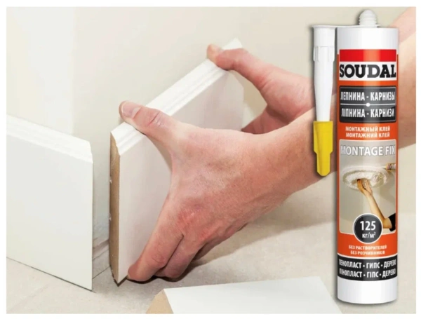 КЛЕЙ CLEAR FIX 12*280МЛ ПРОЗРАЧНЫЙ SOUDAL